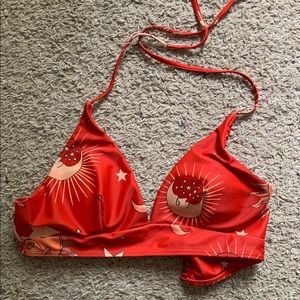 Sun and Moon bikini top